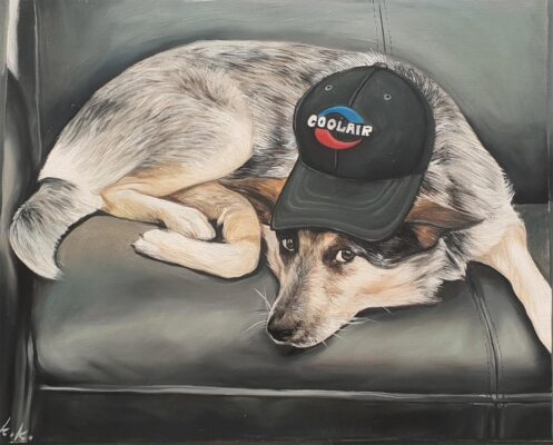 8a42_1542117639111318 custom hand painted pet portrait for dog
