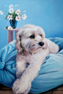8e39_1637662156112321 custom hand painted pet portrait for dog