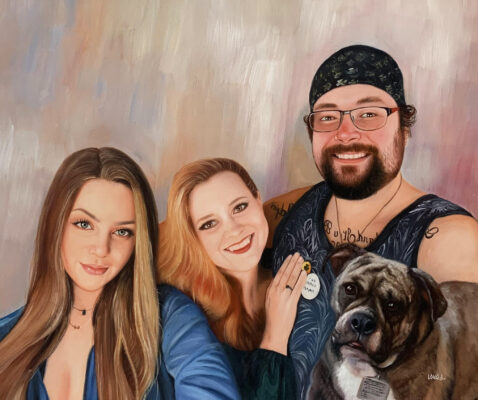 bo-s127_1660198694081122 custom hand painted pet portrait for dog