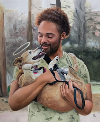 bo-s127_1668583164111622 custom hand painted pet portrait for dog