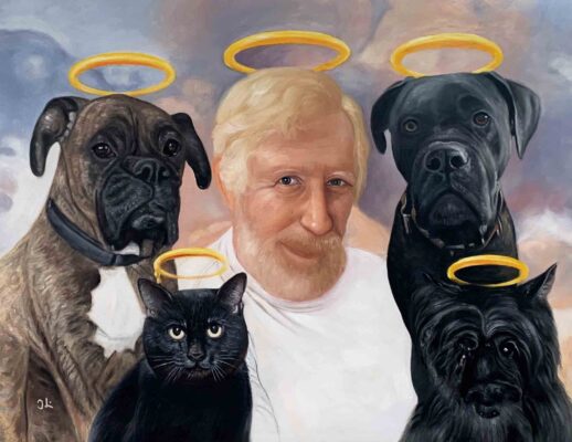 bo-s208_1644374396020822 custom hand painted pet portrait for dog and cat