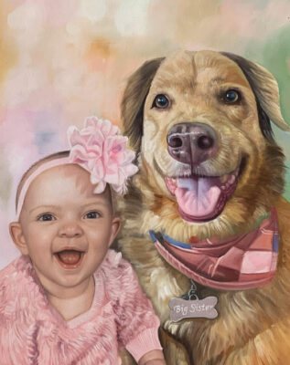 bo-s208_1652061293050822 custom hand painted pet portrait for dog