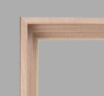 0.81" Light brown float frame Only Oil & Acrylic