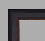 1.78" Plein Air Charcoal With Gold Lip