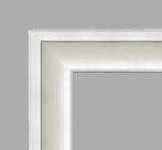 2 1/2" White Silk