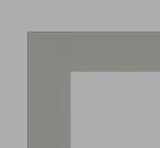 2 1/4" Dk.Taupe IC Flat No-gesso