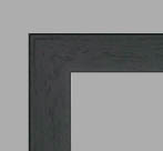 Black Woodgrain Cube