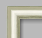 2-1/8" Silver Courbe