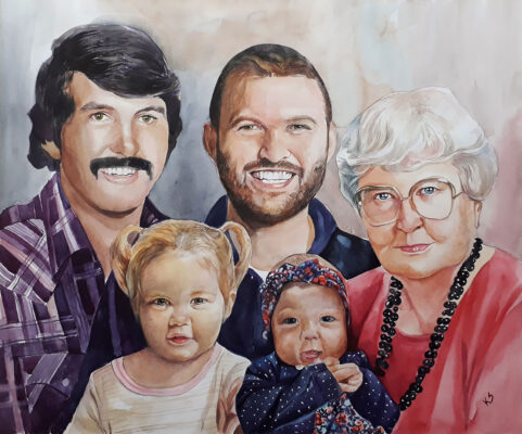 cfpp_4 Custom family portrait painting