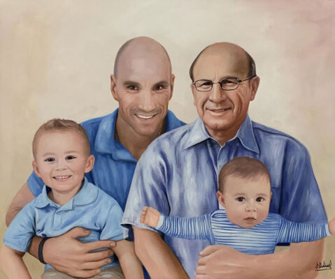 cfpp_9 Custom family portrait painting